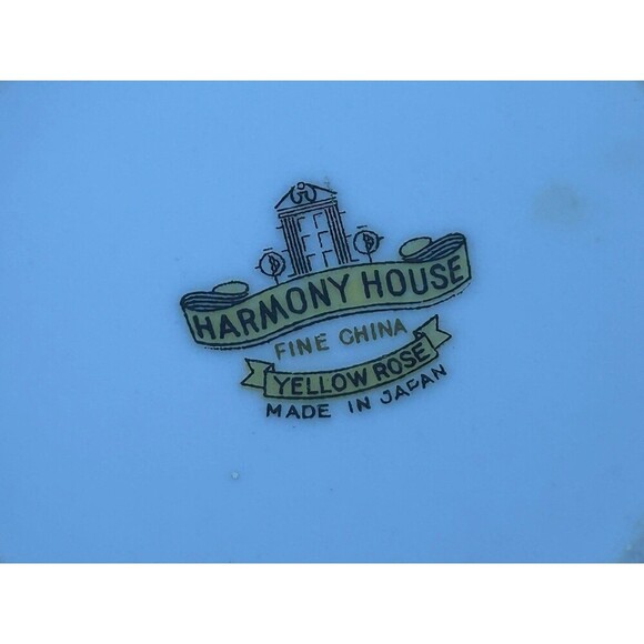 Vintage Harmony House FLAIR Sugar Bowl & Creamer Set  Mid-Century Modern -Japan - Picture 5 of 8